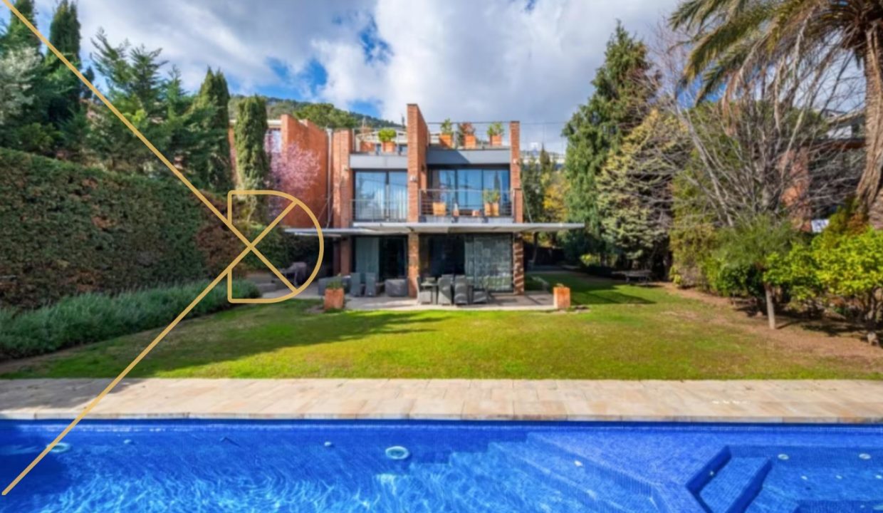 Magnífica casa en Pedralbes de 800m2 con dos piscinas y jardín_1