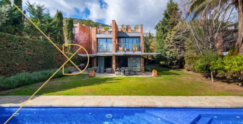 Magnífica casa en Pedralbes de 800m2 con dos piscinas y jardín_1