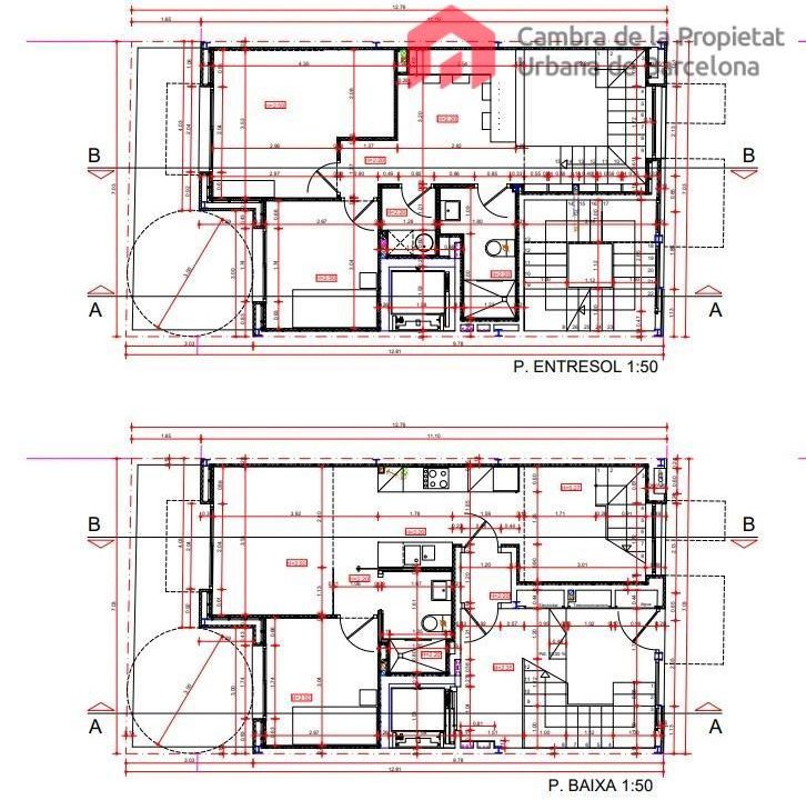 Solar con proyectos para 4 viviendas preparado para edificar en Verdún_4