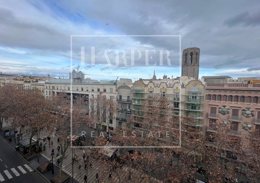 Ático en La Rambla con terraza comunitario._4