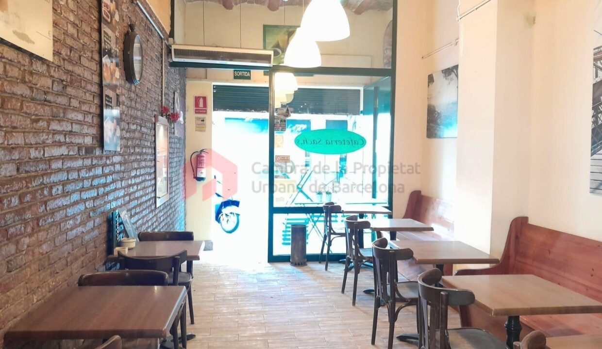 Cafetería en venta junto Plaça Molina_4