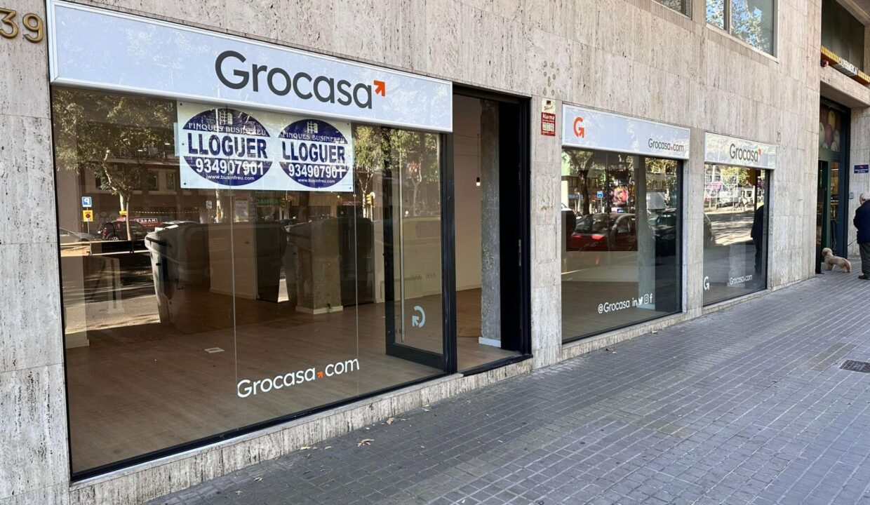 OPORTUNIDAD LOCAL COMERCIAL EN EIXAMPLE  /  AV.JOSEP TARRADELLAS_1