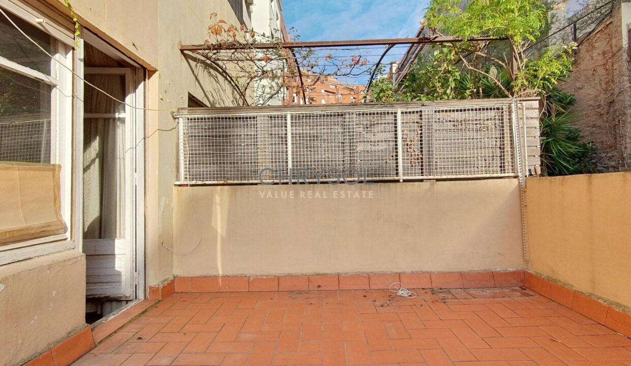 Piso en venta con terraza en Sant Gervasi._1