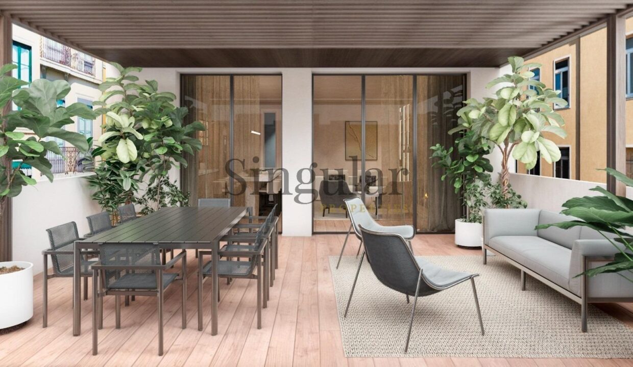 Piso principal con amplia terraza: Vive el encanto en el corazón de Barcelona_1