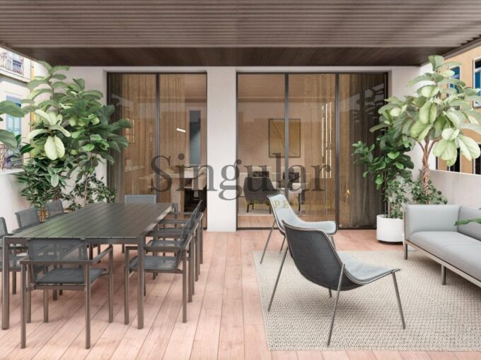 Piso principal con amplia terraza: Vive el encanto en el corazón de Barcelona_1