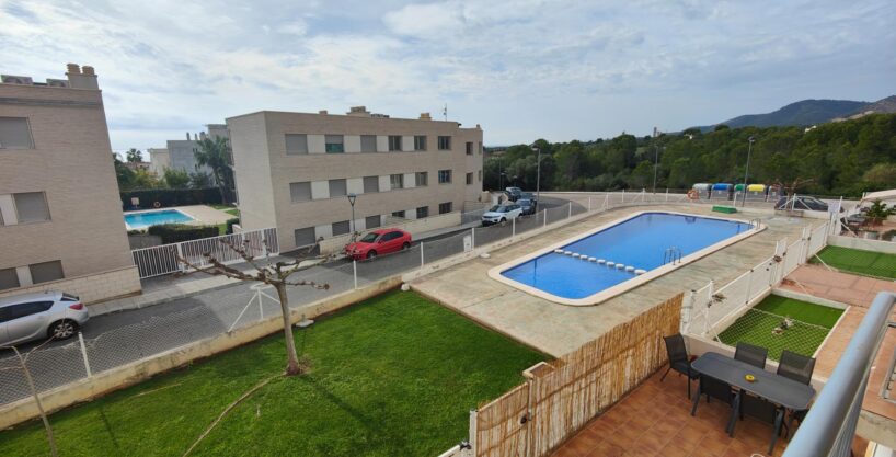 Piso de 2 habitaciones con terraza