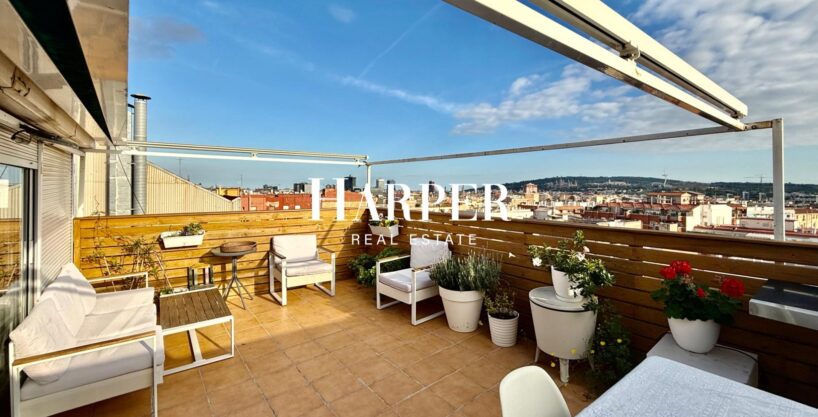 Apartamento de 2 Habitaciones en Sants con Vistas de 360 Grados_1