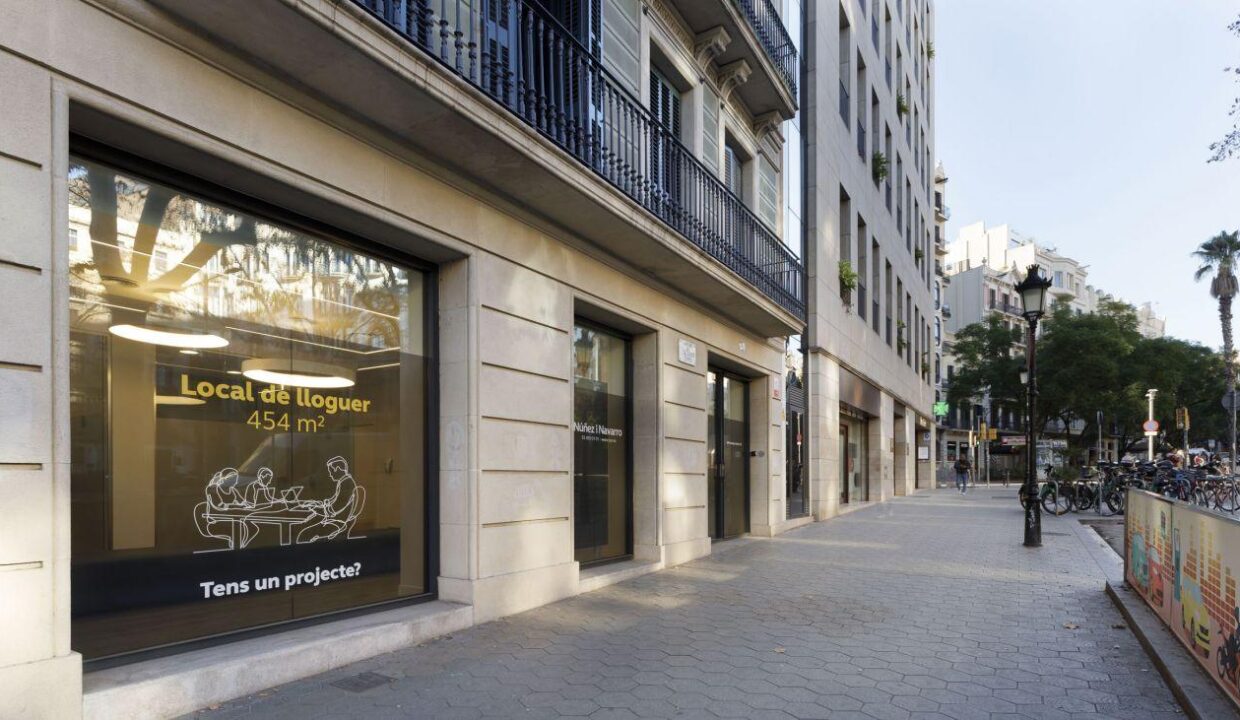 Local comercial Barcelona Eixample Alquiler AL-PASEO