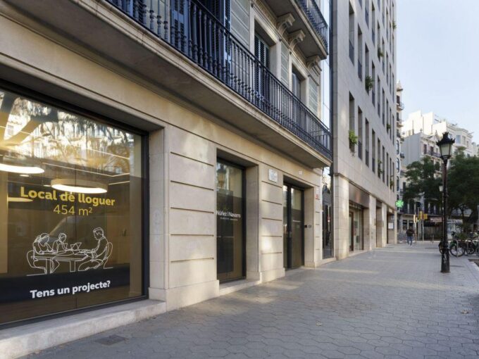 Local comercial Barcelona Eixample Alquiler AL-PASEO