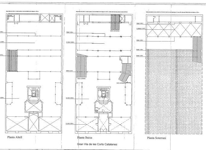 OPORTUNIDAD DE PROYECTO  LOCAL EN VENTA GRAN VIA CORTS CATALANES