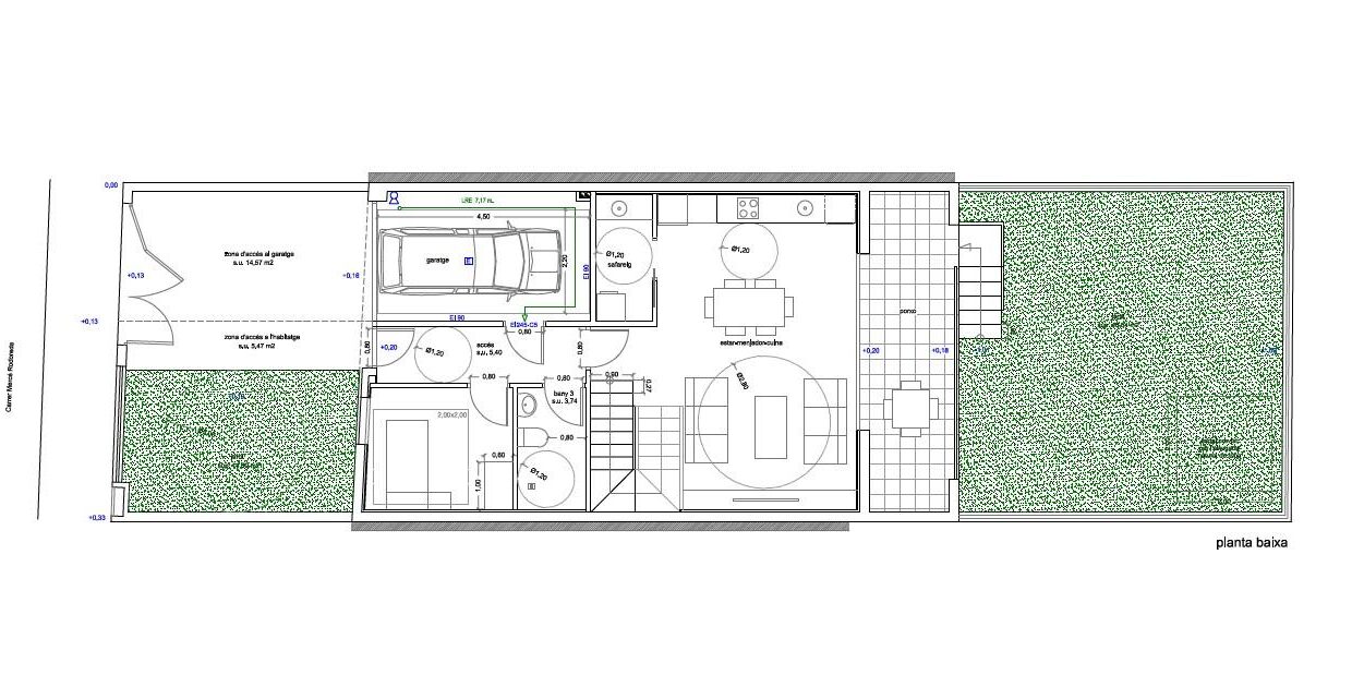 Unifamiliar adosada Cunit Plademar Obra Nueva