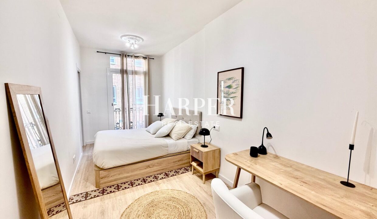 Piso con 1hab doble y 2 balcones en Barceloneta_5