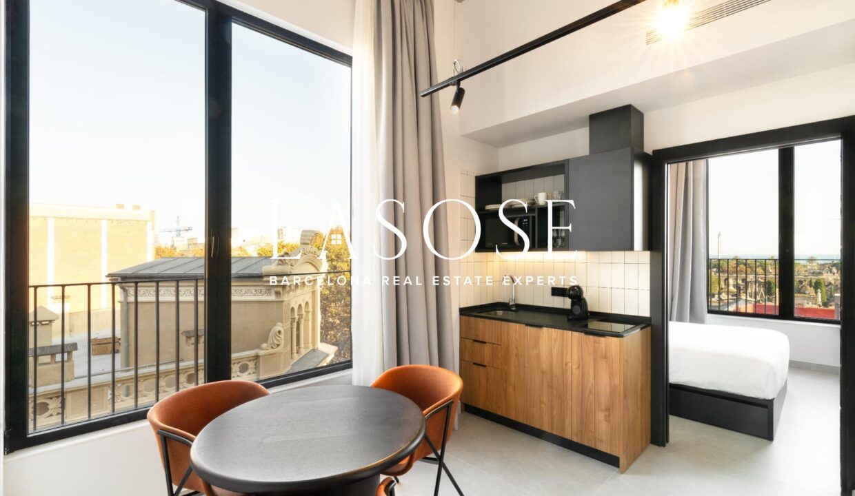 Maravilloso apartamento con vistas al mar en un lujoso coliving en Poblenou_1