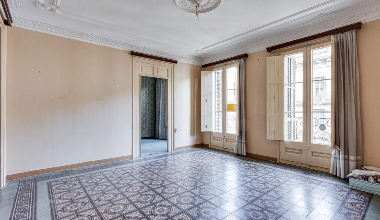 Piso señorial en finca modernista en el Eixample Dret_2